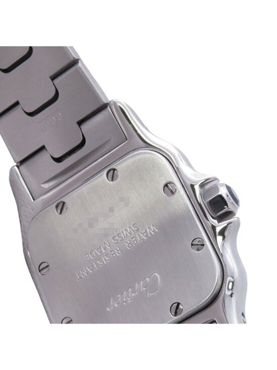Cartier Santos Galbe SM Watch Ivory Dial Quartz main image 6